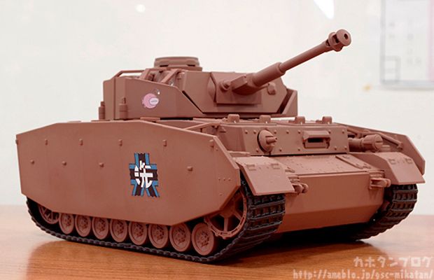 粘土人配件系列 少女与战车 Ⅳ号坦克 D型改（H型样式）