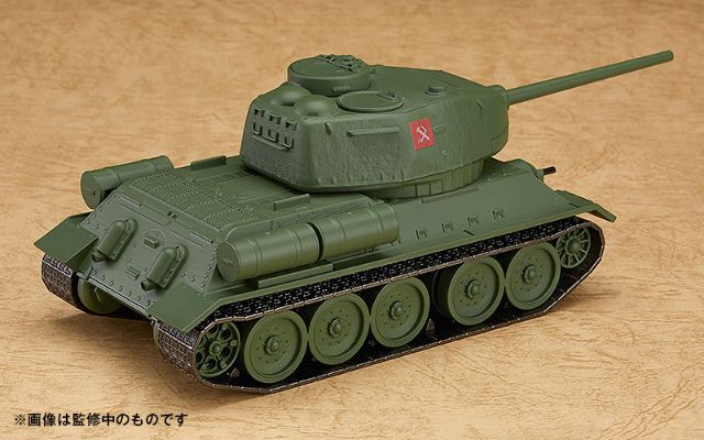 粘土人配件系列 少女与战车 T-34/85