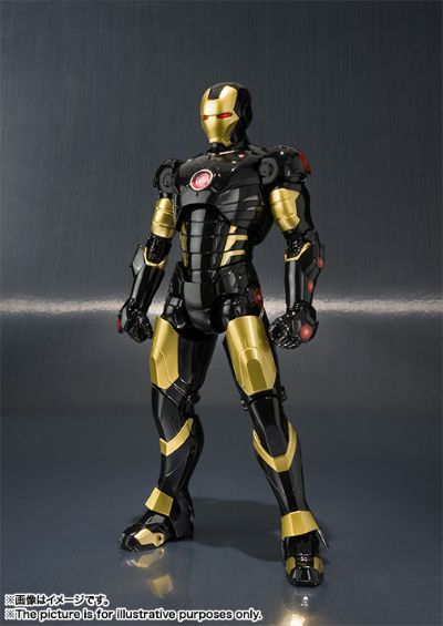 S.H.Figuarts 钢铁侠 Mark3 -漫威英雄时代展览举办纪念配色-