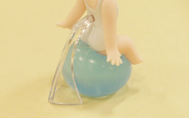 粘土人配件系列 学校泳装 纯白色