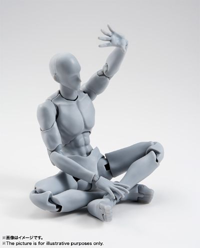 S.H.Figuarts 素体君 （男性素体） 宝井理人联名 豪华套装 灰色版