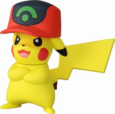 モンスターCollection 剧场版口袋妖怪 キミにきめた! 皮卡丘 小智の皮卡丘(ホウ盐基ャップ) 