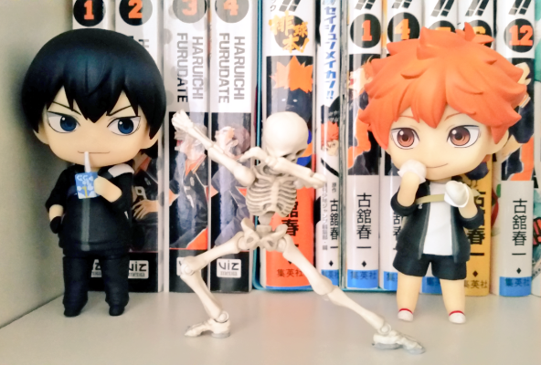 粘土人 #529 排球少年!! 影山飞雄 影山飞雄 乌野高校排球部队服