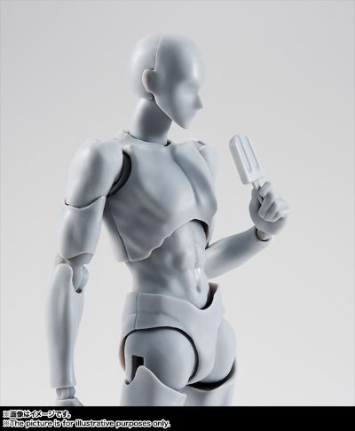 S.H.Figuarts 素体君 （男性素体） 宝井理人联名 豪华套装 灰色版