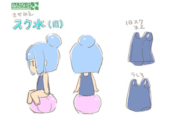 黏土人もあ 死库水タイプ クラシ卡尔涅イビー Classic Navy 