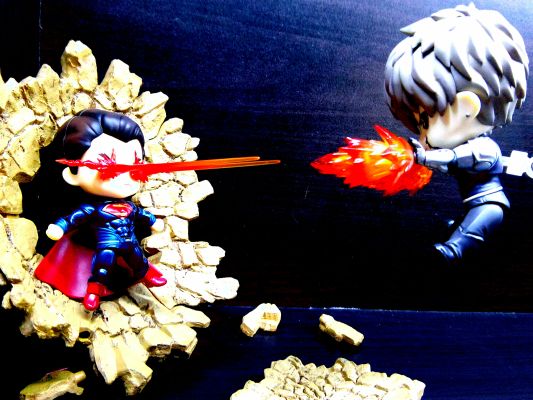 粘土人 #643 蝙蝠侠大战超人：正义黎明  超人