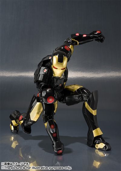 S.H.Figuarts 钢铁侠 Mark3 -漫威英雄时代展览举办纪念配色-