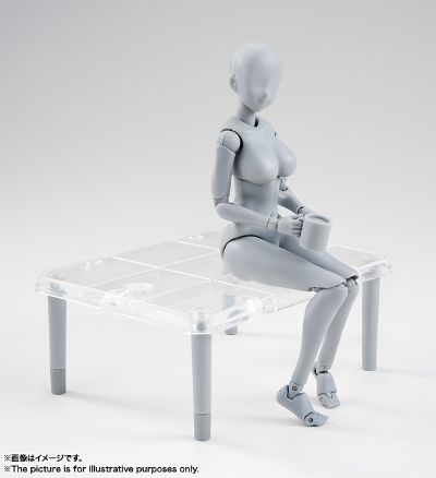 S.H.Figuarts 素体酱（女性素体） 矢吹健太朗联名豪华套装 灰色版