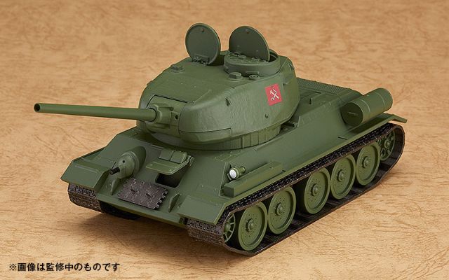 粘土人配件系列 少女与战车 T-34/85