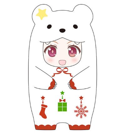 黏土人もあ しろくまクリスマスVer. 