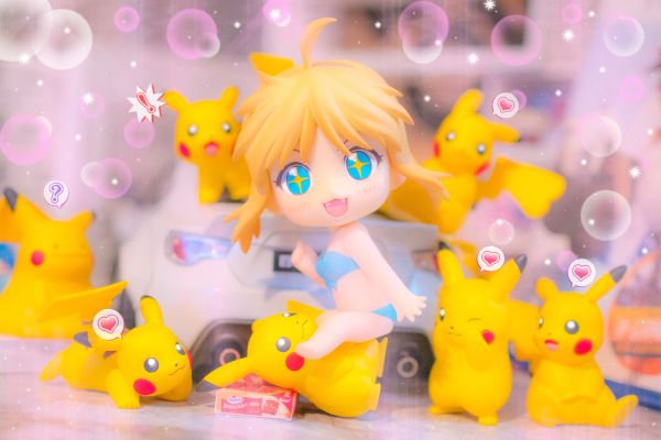 粘土人 #479 摇曳百合 夏日时光 岁纳京子