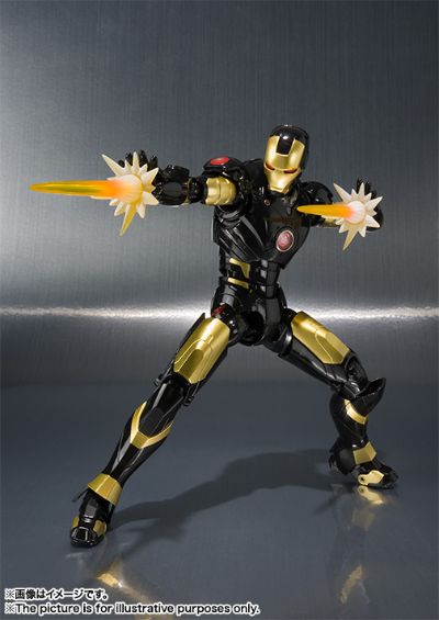 S.H.Figuarts 钢铁侠 Mark3 -漫威英雄时代展览举办纪念配色-