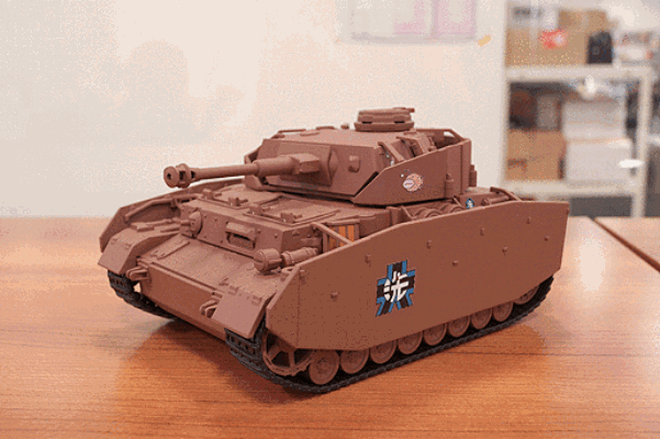 粘土人配件系列 少女与战车 Ⅳ号坦克 D型改（H型样式）
