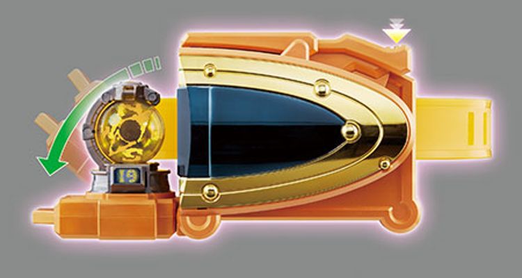 宇宙戦队キュウレンジャー キュータマ転送 DXリューバックル