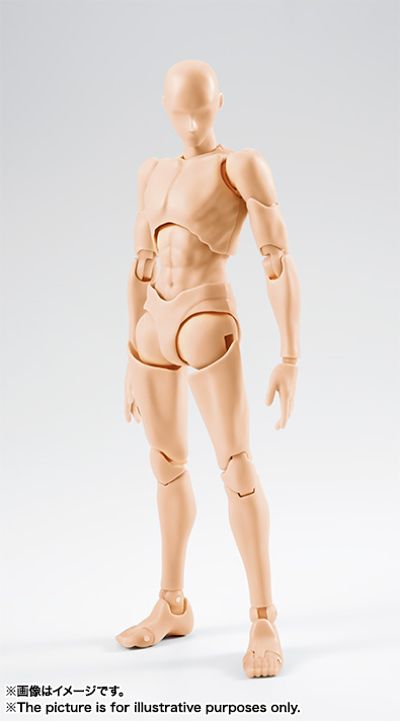 S.H.Figuarts 素体君 （男性素体） 宝井理人联名版 淡橙色版