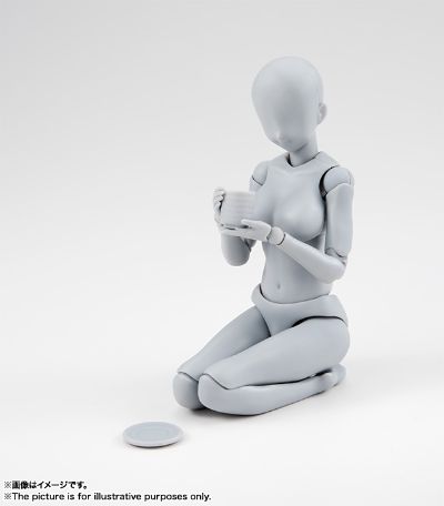 S.H.Figuarts 素体酱（女性素体） 矢吹健太朗联名豪华套装 灰色版