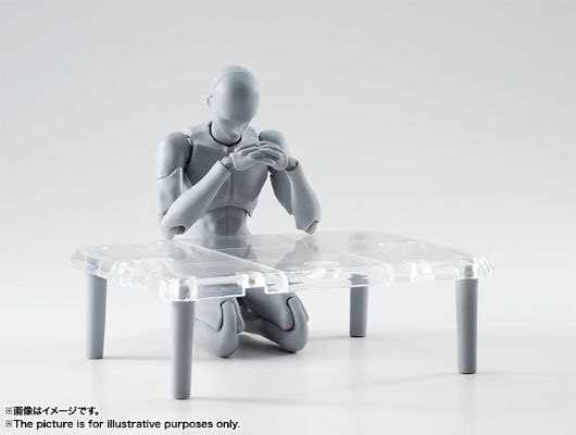 S.H.Figuarts 素体君 （男性素体） 宝井理人联名 豪华套装 灰色版