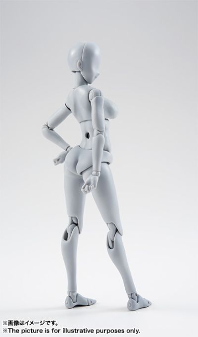 S.H.Figuarts 素体酱（女性素体） 矢吹健太朗联名豪华套装 灰色版