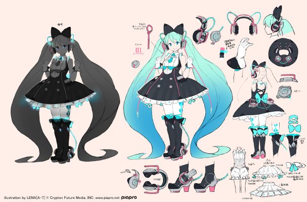 粘土人 #673 VOCALOID 初音未来 魔法未来2016 ver.
