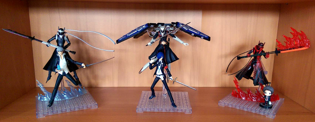 figma #256 女神异闻录4 无敌究极后桥背摔 主角