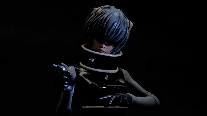 东宝30cm系列 哥斯拉对EVA 绫波丽 X星人版