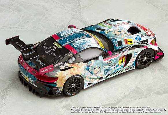痛车 GOOD SMILE Racing 初音未来 AMG GT3 2017 冠军ver.