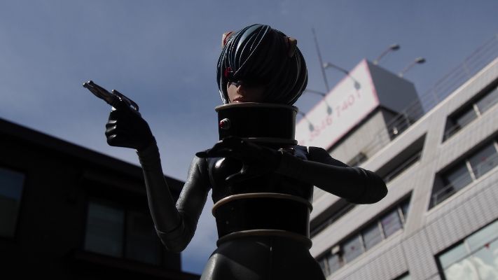 东宝30cm系列 哥斯拉对EVA 绫波丽 X星人版