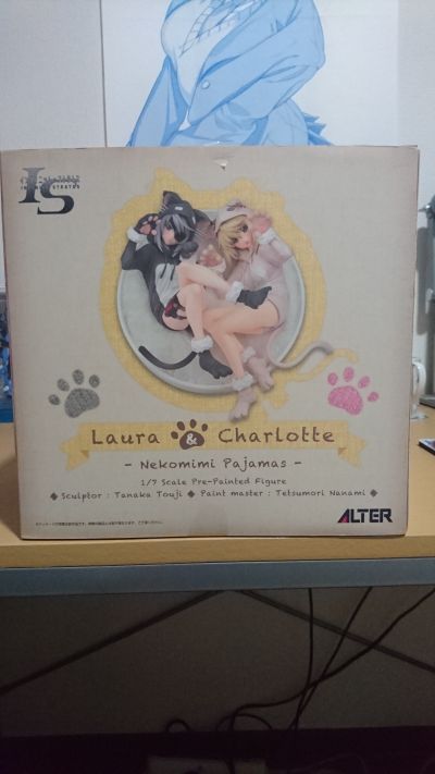 IS〈Infinite Stratos〉 夏洛特&拉芙拉 猫耳睡衣