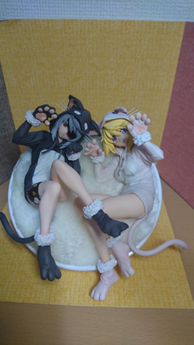 IS〈Infinite Stratos〉 夏洛特&拉芙拉 猫耳睡衣