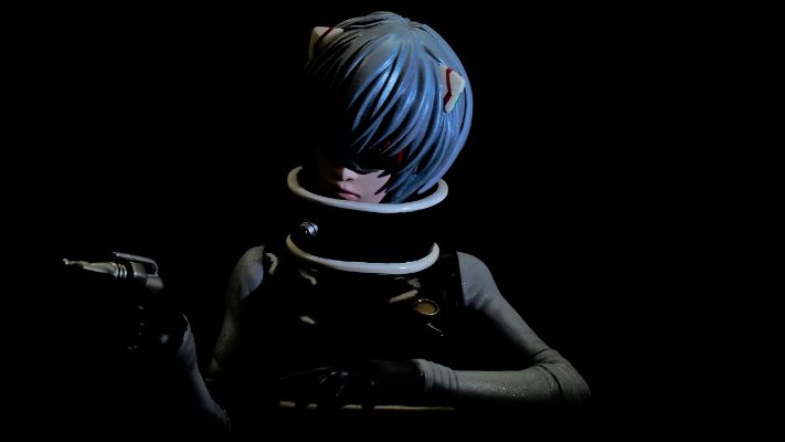 东宝30cm系列 哥斯拉对EVA 绫波丽 X星人版