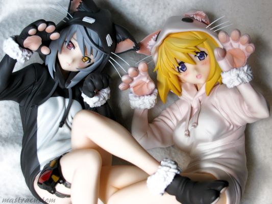 IS〈Infinite Stratos〉 夏洛特&拉芙拉 猫耳睡衣