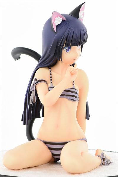 我的妹妹不可能那么可爱 五更瑠璃 条纹泳衣猫耳Second cute
