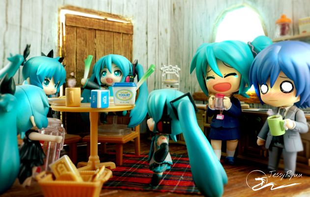 迷你黏土人 VOCALOID 初音未来 深海少女