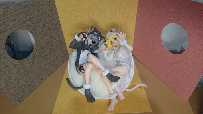 IS〈Infinite Stratos〉 夏洛特&拉芙拉 猫耳睡衣