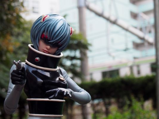 东宝30cm系列 哥斯拉对EVA 绫波丽 X星人版