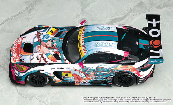2016 Hatsune Miku GOOD SMILE Racing Mercedes-Benz AMG GT3