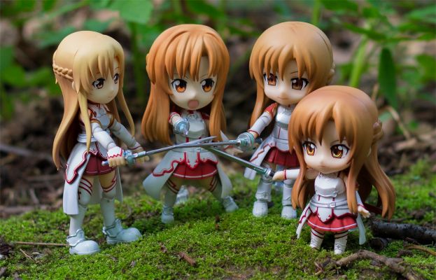 Cu-poche 刀剑神域 亚丝娜 可动手办