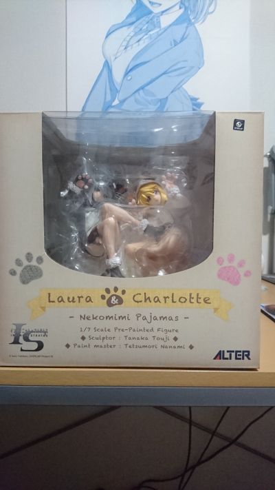 IS〈Infinite Stratos〉 夏洛特&拉芙拉 猫耳睡衣