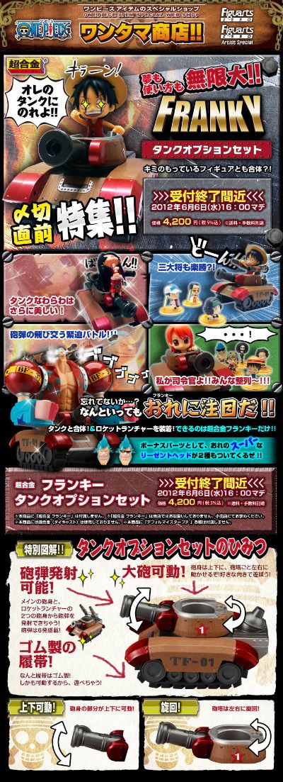 Franky Tank Option Set