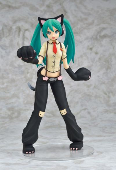 初音未来 歌姬计划街机版 未来之声 超级奖品人偶 “初音未来-小猫咪”