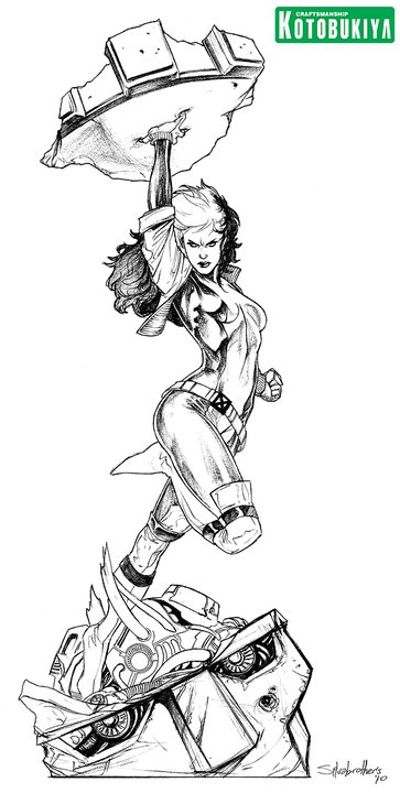 寿屋艺术雕像系列 X战警：小淘气 危险室特训