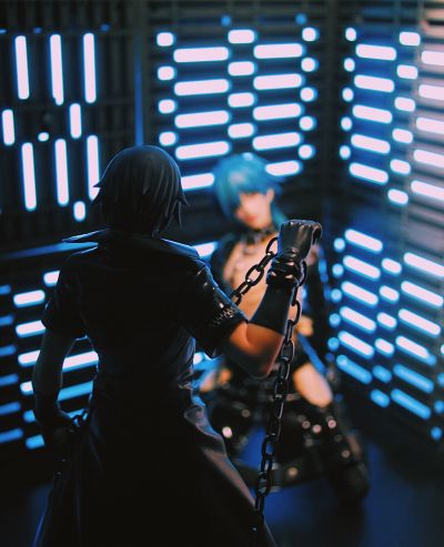 咎狗の血 シキ - Illustration by Uiro Yamada -