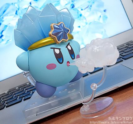 粘土人#786 星之卡比 冰卡比