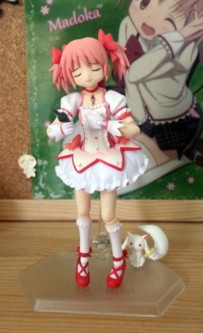 figma #SP-39 魔法少女小圆 鹿目圆香|キュゥべえ 制服ver. 