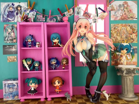 ちびきゅんｷｬﾗ Nitro 超级索尼子 そに子 レーシング ミク ver. 