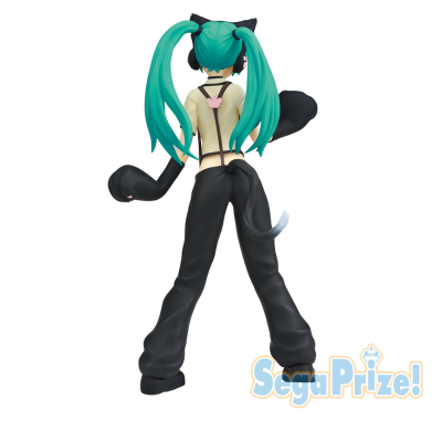 初音未来 歌姬计划街机版 未来之声 超级奖品人偶 “初音未来-小猫咪”