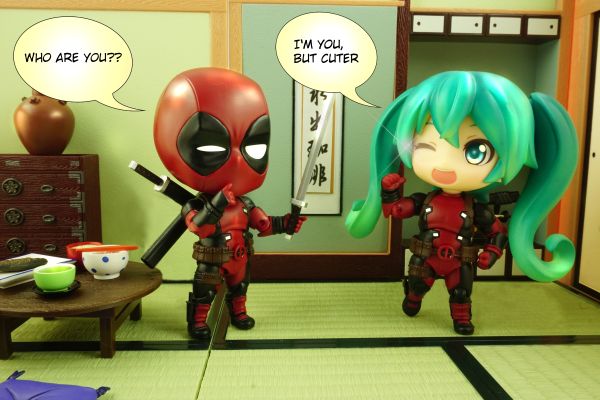 粘土人 #662 电影：死侍 死侍 “你老子我” Edition