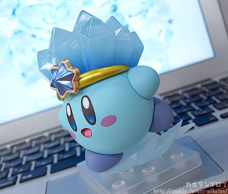 粘土人#786 星之卡比 冰卡比