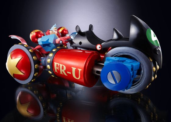 超合金魂 GX-63 海贼王 弗兰奇坦克5号&弗兰奇&弗兰奇将军&クロサイFR-U4号&乔巴