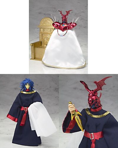 圣斗士圣衣神话  双子座撒加和阿瑞斯教皇